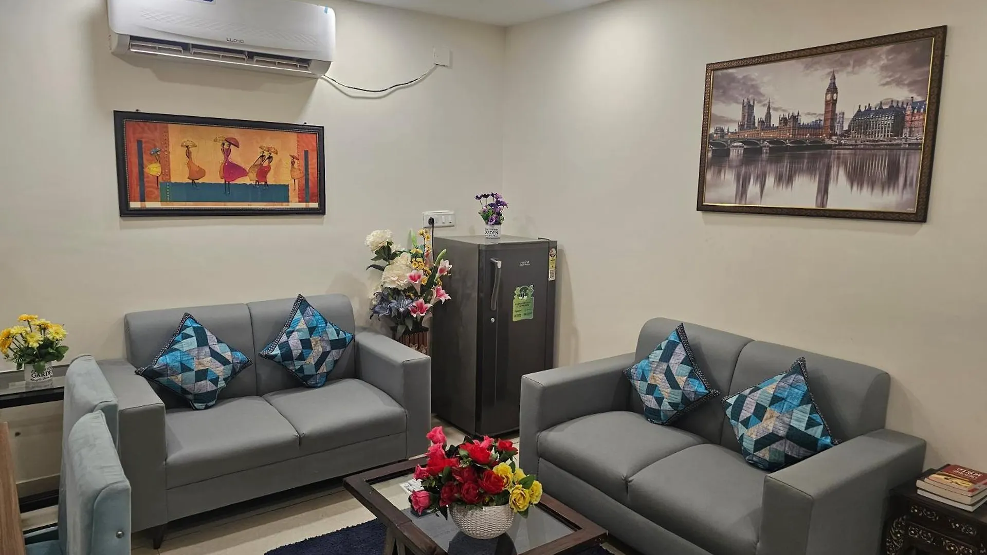 Apartment Ultra Luxury 1Bhk Flat 1011 By Bliss Stay Zirakpur India
